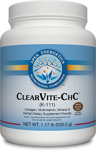 ClearVite-ChC (K-111) Chocolate 1.21 lbs Powder -NOTE PRODUCT REVISIONS