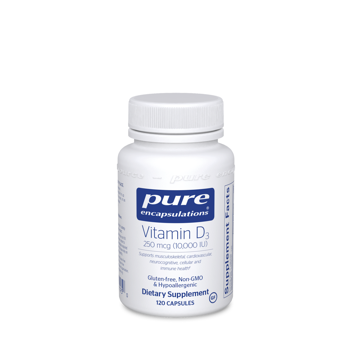 Vitamin D3 10,000 IU 120 vcaps - Expires 03/2024 (30% off)