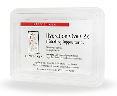 Hydration Ovals 2x - 16 oval suppositories/16 grams