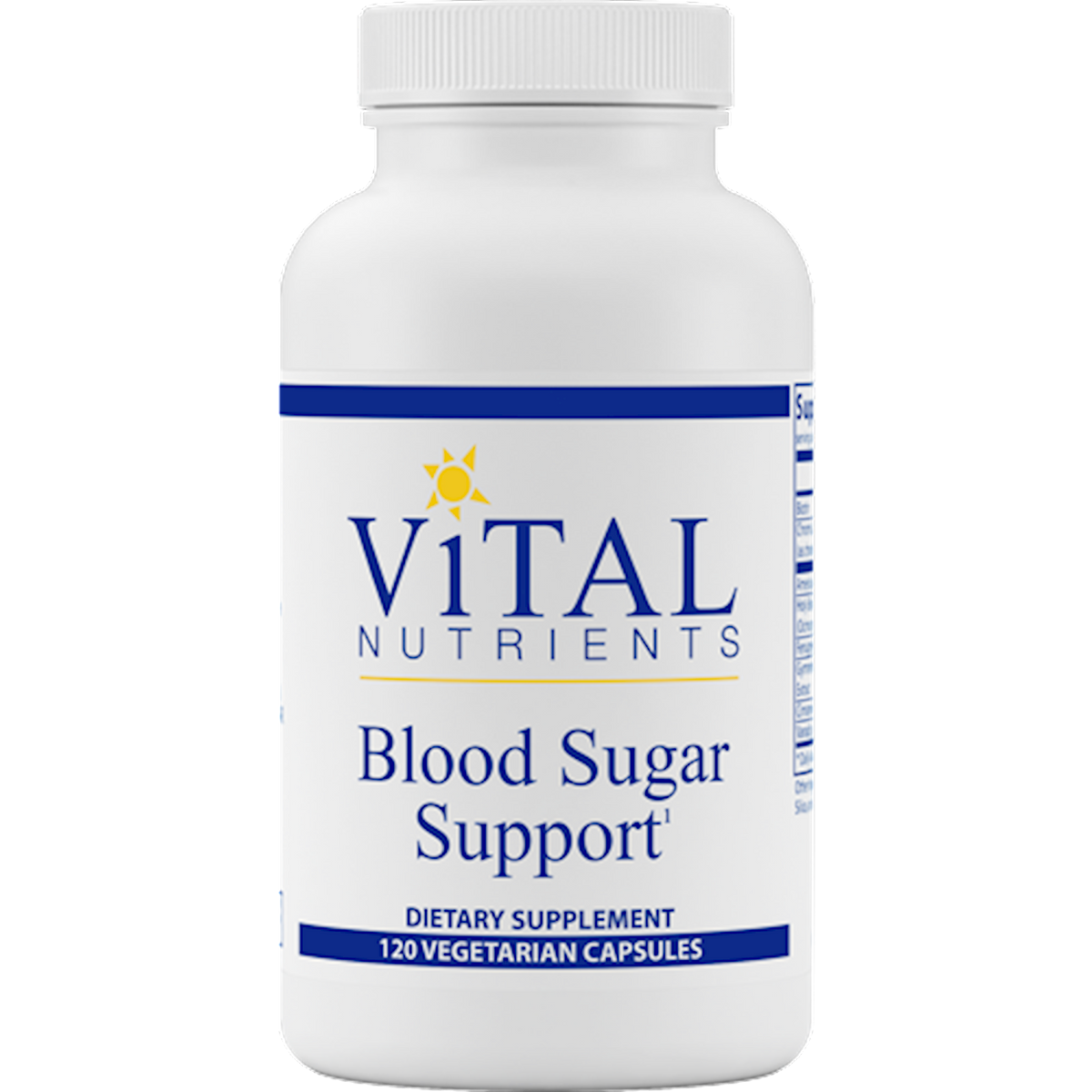 Blood Sugar Support 120 Vegetarian Capsules