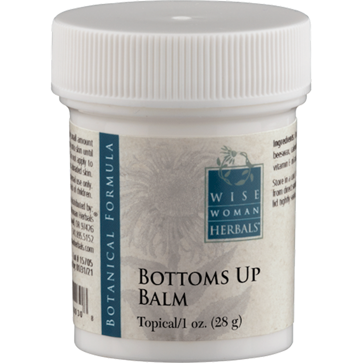 Bottoms Up Balm Topical 1 Oz. - Special Order