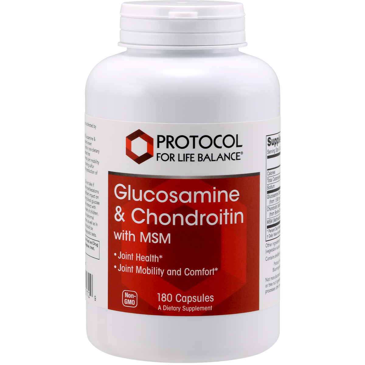 Glucosamine and Chondroitin + MSM 180 Caps