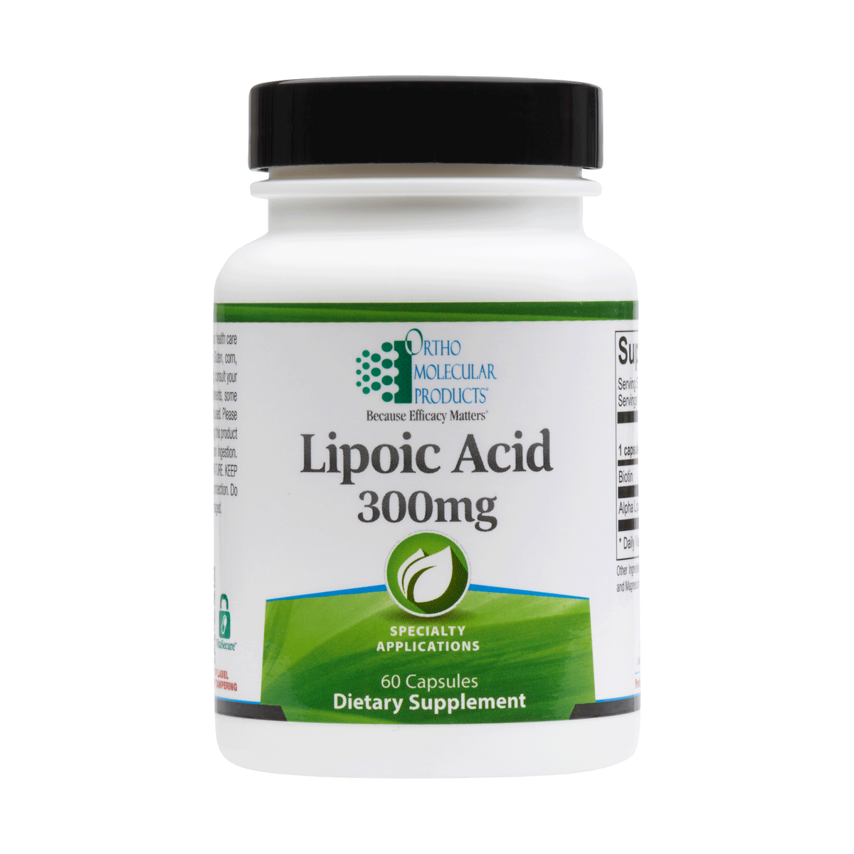 Lipoic Acid 300mg 60 caps (Alternative to Alpha Lipoic Acid by Pure Encapsulations)
