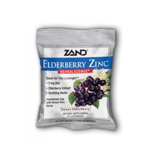 Elderberry Zinc Herbalozenge 15 lozenges