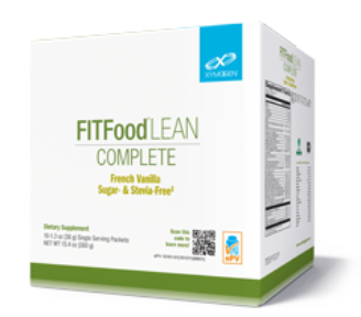 FIT Food® Lean Complete French Vanilla Sugar &amp; Stevia Free 10 Servings - Expired 04/2023 (30% off)